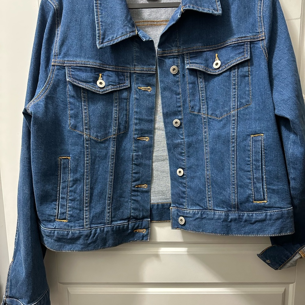 NWOT Kate Spade XL denim jacket Denim Blue Women's Jacket